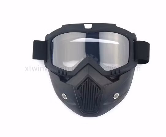 Unisex Skifahren Motorrad Teile Gesichtsmaske winddicht abnehmbar